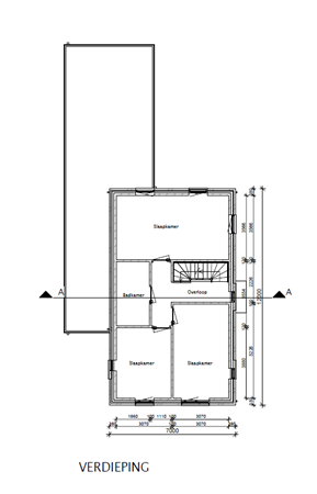 Floorplan - Baas de Zoetenlaan, 3903 DM Veenendaal